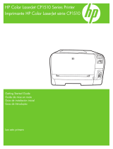 HP Color LaserJet CP1510 Printer series Guide d'installation