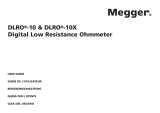 Megger DLRO-10X Manuel utilisateur