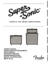 Fender Super-Sonic 100 Le manuel du propriétaire
