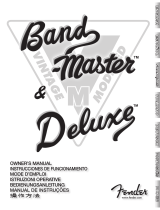 Fender BAND-MASTER Manuel utilisateur