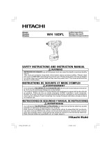 Hitachi WH 10DFL Manuel utilisateur
