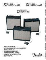 Fender Hot Rod Deluxe & DeVille III Le manuel du propriétaire