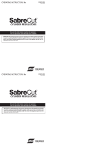 ESAB SabreCut™ Cylinder Regulators Manuel utilisateur