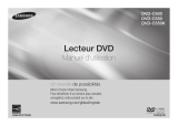 Samsung DVD-C550 Manuel utilisateur