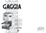 Gaggia Classic Manuel utilisateur