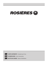 ROSIERES RHG580PN Manuel utilisateur