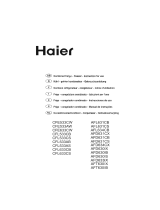 Haier AFD634CX Le manuel du propriétaire