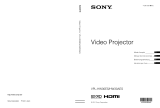 Sony VPL-HW30ES Le manuel du propriétaire
