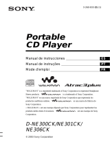 Sony Walkman D-NE301CK Manuel utilisateur