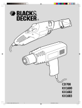 Black & Decker KX1683 Le manuel du propriétaire