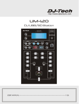 DJ-Tech UM-120 Manuel utilisateur