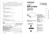 Pioneer DR-U10X Manuel utilisateur