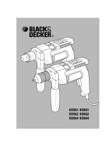 BLACK+DECKER KD562 Manuel utilisateur