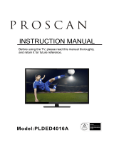 ProScan PLDED4016A Manuel utilisateur