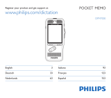 Philips POCKET MEMO DPM7700 Le manuel du propriétaire