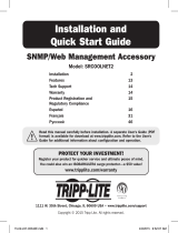 Tripp Lite SNMP/Web Management Accessory Guide de démarrage rapide
