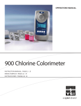 YSI 900 Chlorine Colorimeter Manuel utilisateur