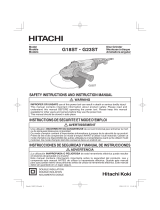 Hitachi G23ST Manuel utilisateur