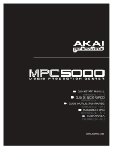 Akai Professional MPC5000 Le manuel du propriétaire