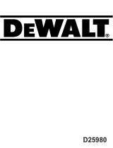 DeWalt D25980K Le manuel du propriétaire