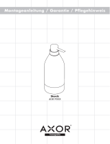 Axor 40819820 Soap Dispenser Assembly Instruction