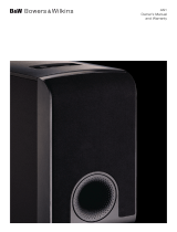 Bowers & Wilkins AS1 Le manuel du propriétaire