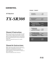 ONKYO TX-SR308 Le manuel du propriétaire