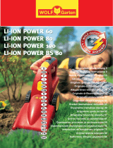 Wolf Garten Li-Ion Power 80 Le manuel du propriétaire