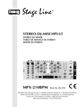 IMG Stage Line MPX-210BPM Le manuel du propriétaire