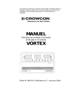 Crowcon VORTEX Manuel utilisateur