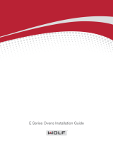 Wolf E Series Guide d'installation