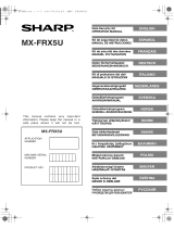 Sharp MXFRX5U Mode d'emploi