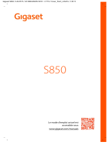 Gigaset GIGASET S850 Le manuel du propriétaire
