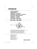 Hitachi RB18DL Le manuel du propriétaire