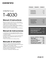 ONKYO T-4030 Le manuel du propriétaire