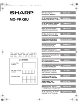 Sharp MXFRX6U Mode d'emploi