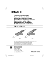 Hitachi GP 3V Le manuel du propriétaire