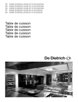De Dietrich DTG1112X Le manuel du propriétaire