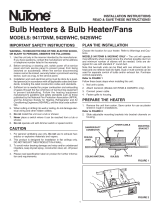 NuTone 9420WHC Installation Instructions Manual