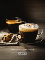 Sub-Zero Coffee Systems Le manuel du propriétaire