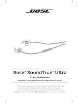 Bose SoundTrue® Ultra in-ear headphones – Samsung and Android™ devices Guide de démarrage rapide
