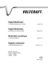 VOLTCRAFT VC850 (K) Digital with Software included 6000 counts CAT IV 600V, CAT III 1000V Manuel utilisateur
