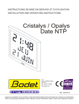 Bodet Cristalys Installation And Operating Instructions Manual