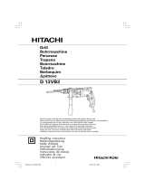 Hitachi D 13VB3 Le manuel du propriétaire