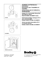 Bradley EFX 8 Installation And Maintenance Instructions Manual