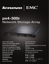 Lenovo Px4-300r Guide de démarrage rapide