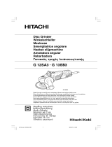 Hitachi G 13 SB 3 Le manuel du propriétaire