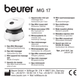 Beurer MG 17 Manuel utilisateur