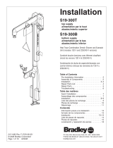 Bradley S19-300T Guide d'installation