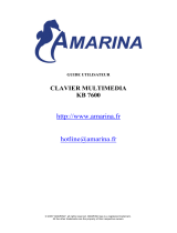 Amarina KB7600 Le manuel du propriétaire